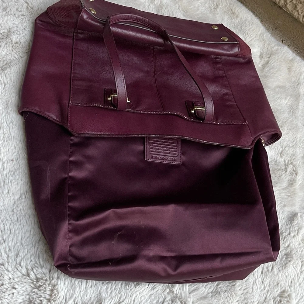 Coach Taylor Leather Tote bag in burgundy
